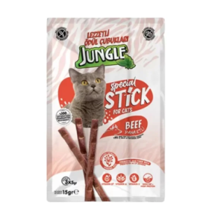 JUNGLE ÖDÜL MAMASI 3 LÜ STİCK BİFTEK